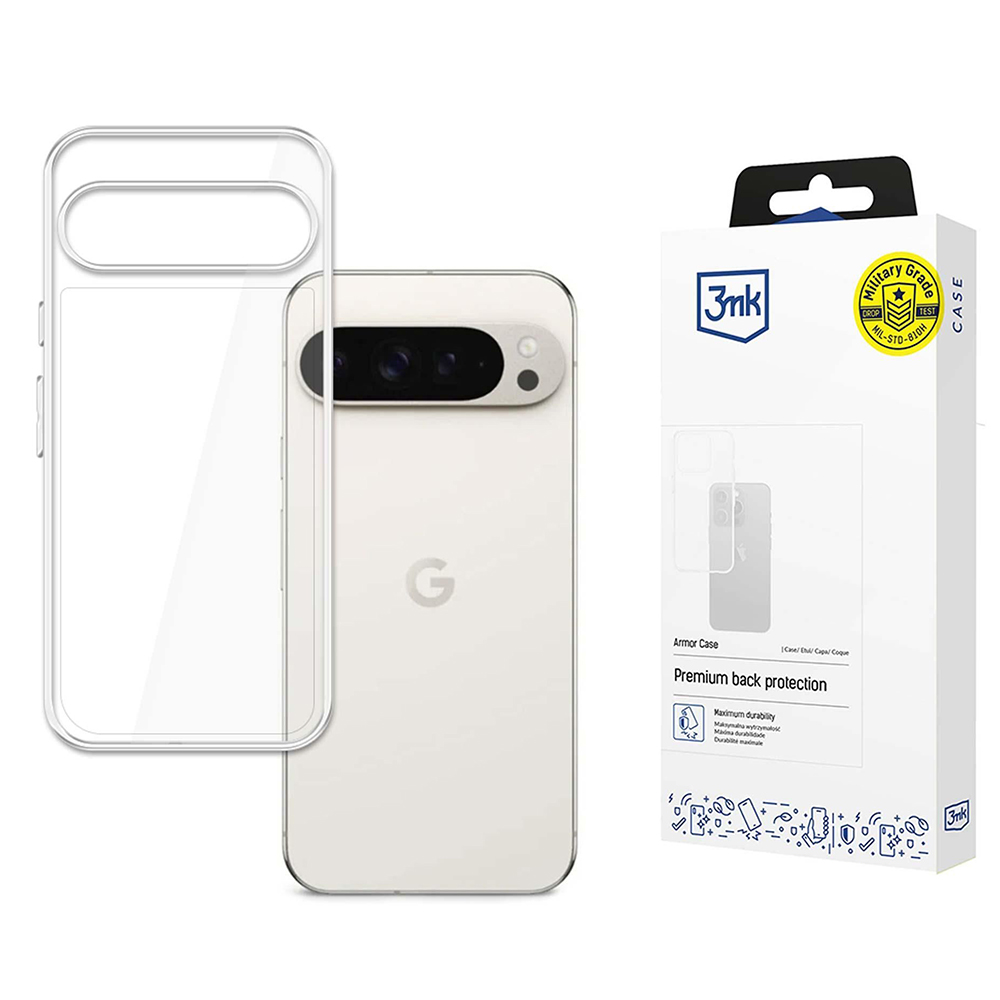 Калъф за Google Pixel 9 Pro XL - 3mk Armor Case - Прозрачен
