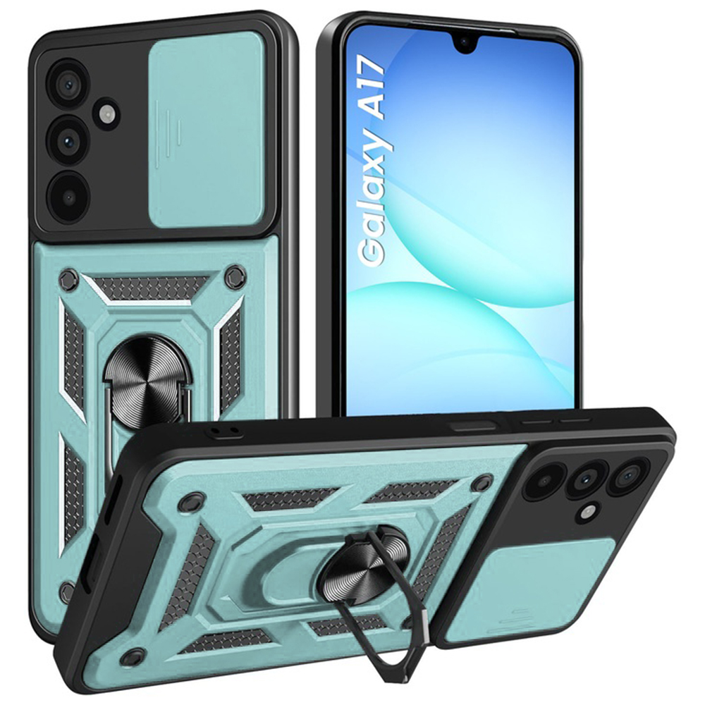 Калъф за Samsung Galaxy A17 5G / A17 4G / M17 / F17 - Techsuit CamShield Series - Зелен