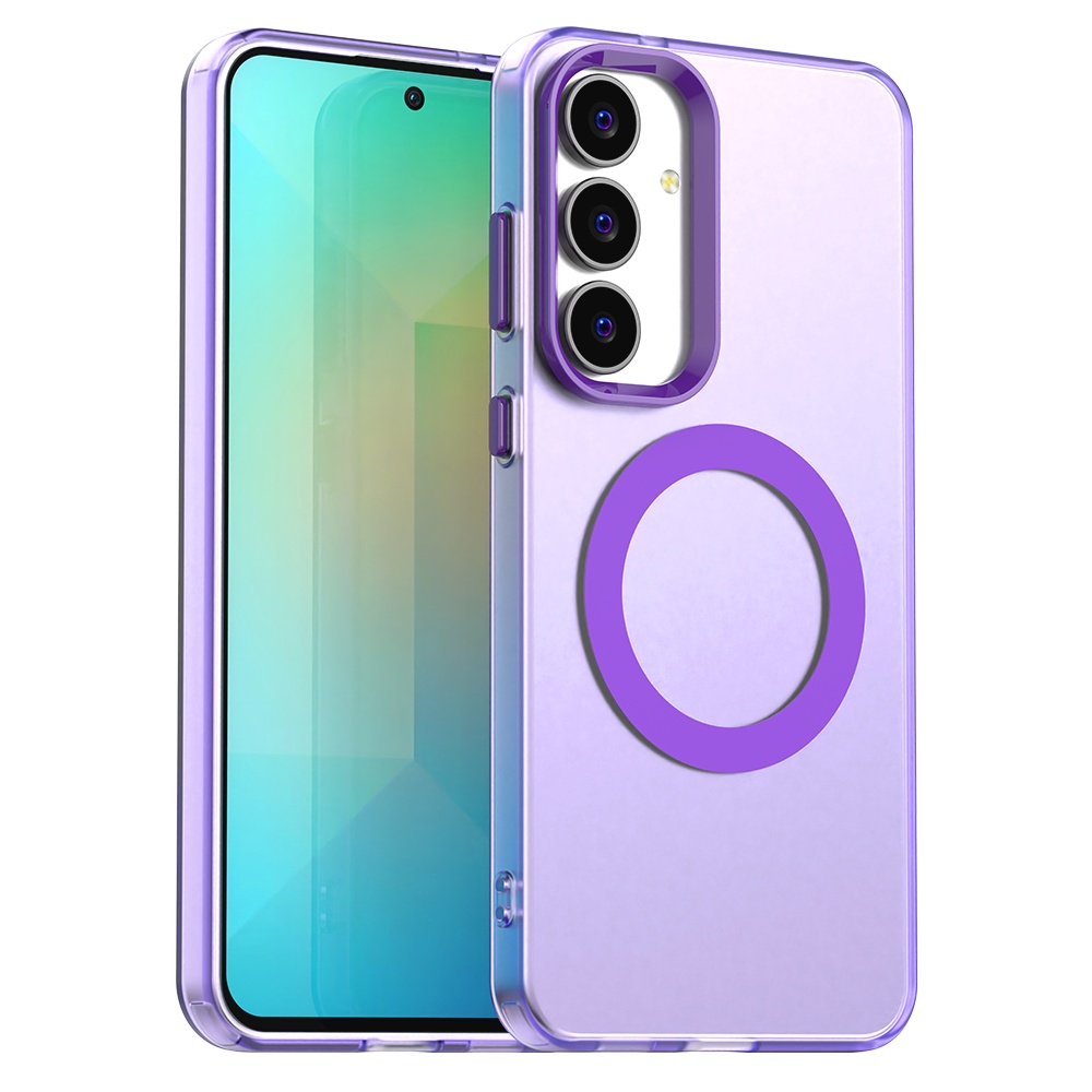 Калъф за Samsung Galaxy S25 FE - Techsuit CandyCase MagSafe - Лилав