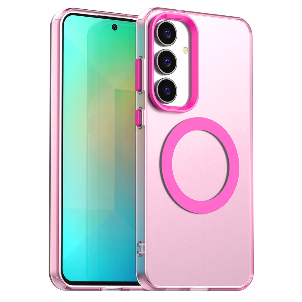 Калъф за Samsung Galaxy S25 FE - Techsuit CandyCase MagSafe - Розов