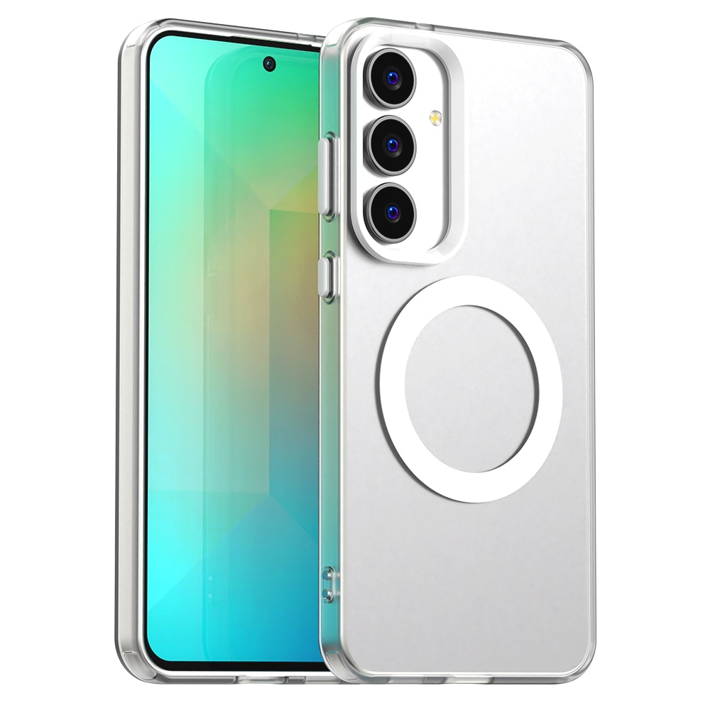 Калъф за Samsung Galaxy S25 FE - Techsuit CandyCase MagSafe - Бял