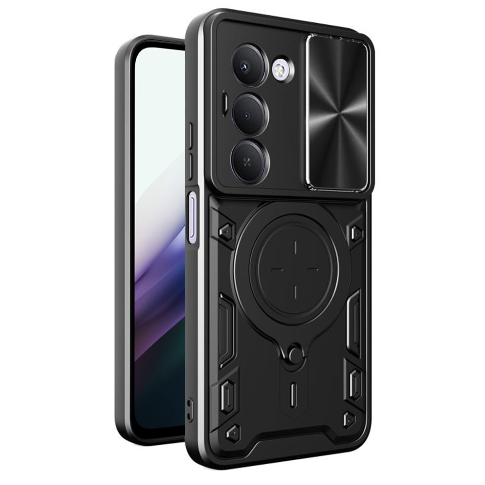 Калъф за Xiaomi Redmi 15 4G / Redmi 15 5G - Techsuit CamGuard Pro - Черен