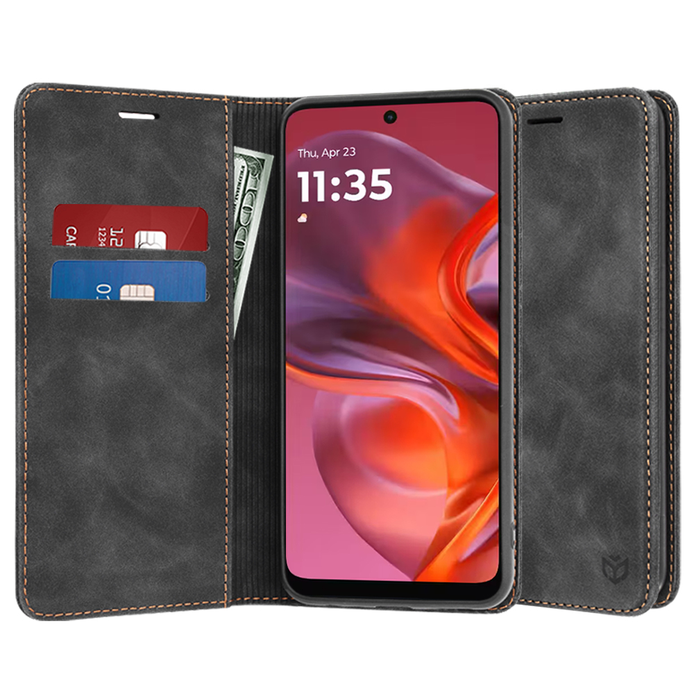 Калъф за Motorola Moto G05 / E15 - Techsuit Confy Cover - Черен
