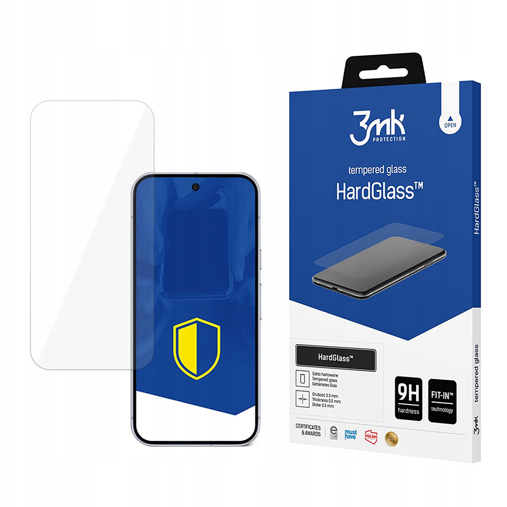 Капак за Google Pixel 10 Pro XL - 3mk HardGlass Screen Protector - Прозрачен