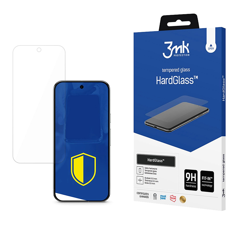 Калъф за Google Pixel 10 / Pixel 10 Pro - 3mk HardGlass Screen Protector - Прозрачен