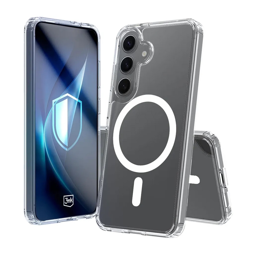 Калъф за Samsung Galaxy A17 5G / A17 4G - 3mk Armor MagCase - Прозрачен