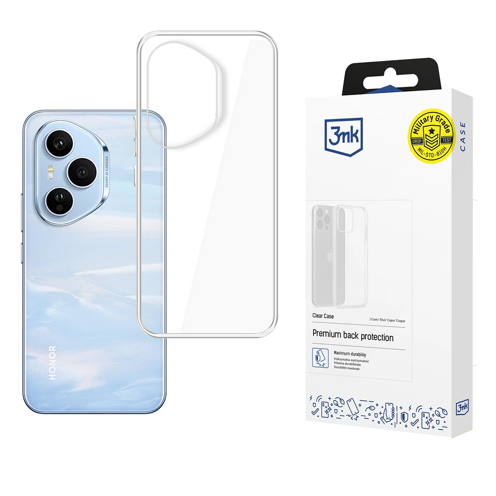 Калъф за Honor 400 Pro - 3mk Прозрачен Case - Прозрачен