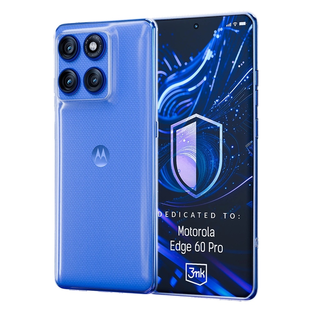 Калъф за Motorola Edge 60 Pro - 3mk Прозрачен Case - Прозрачен
