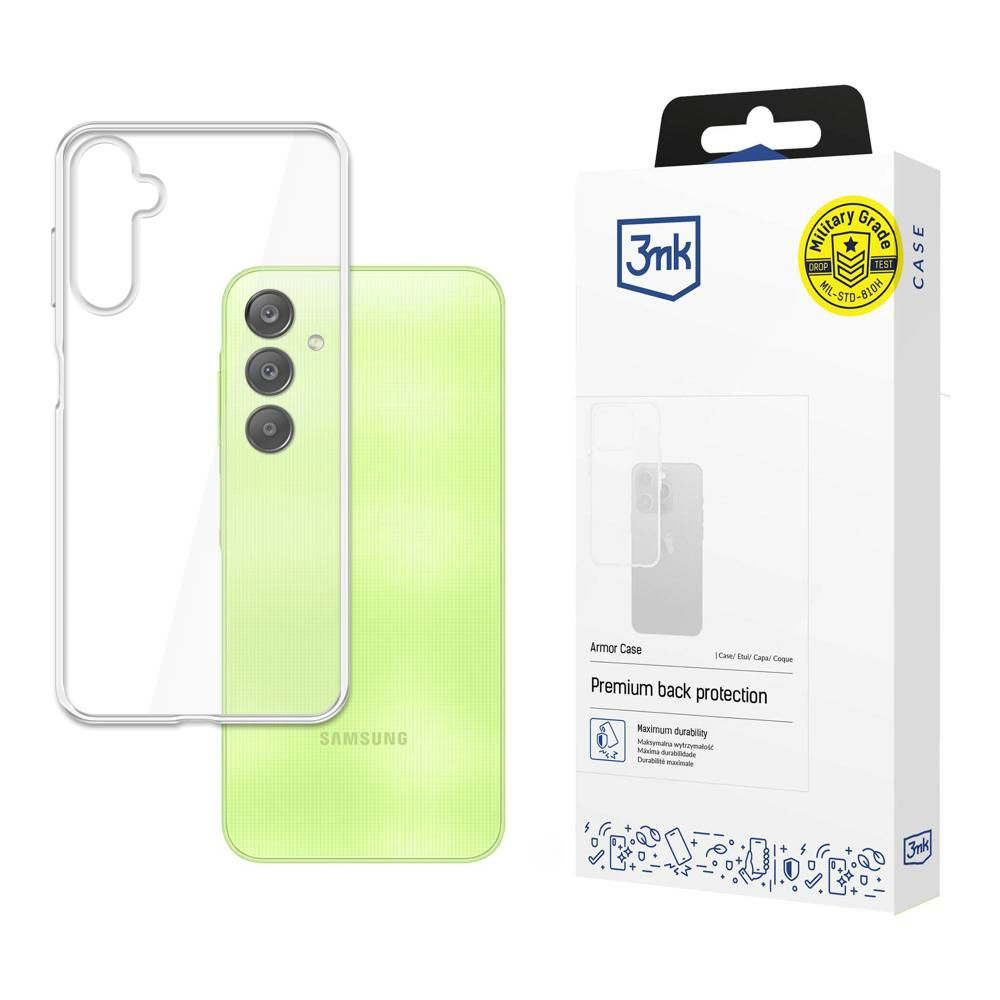 Калъф за Samsung Galaxy A55 5G - 3mk Armor Case - Прозрачен