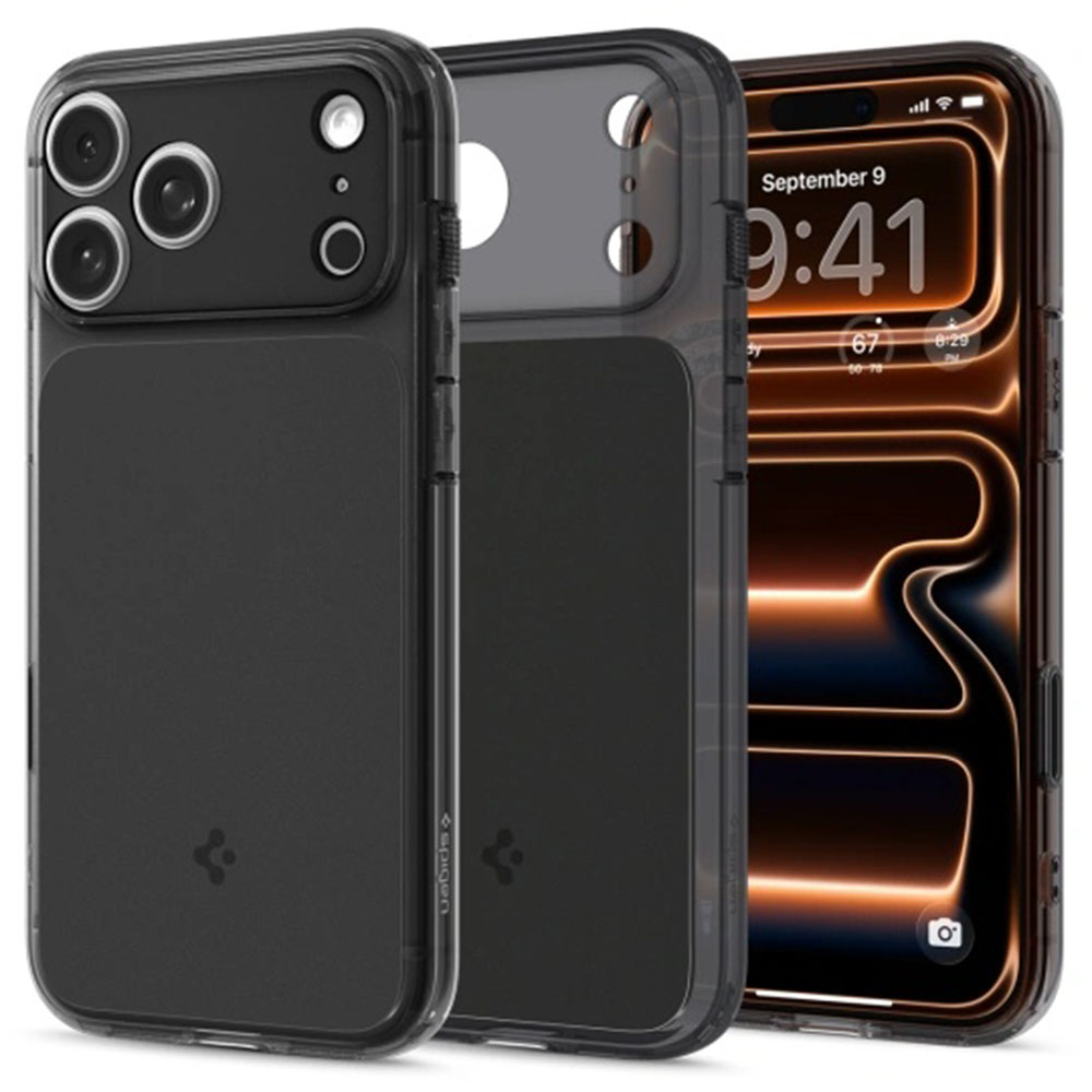 Калъф за iPhone 17 Pro - Spigen Ultra Hybrid T MagSafe (ACS10345) - Черен мат