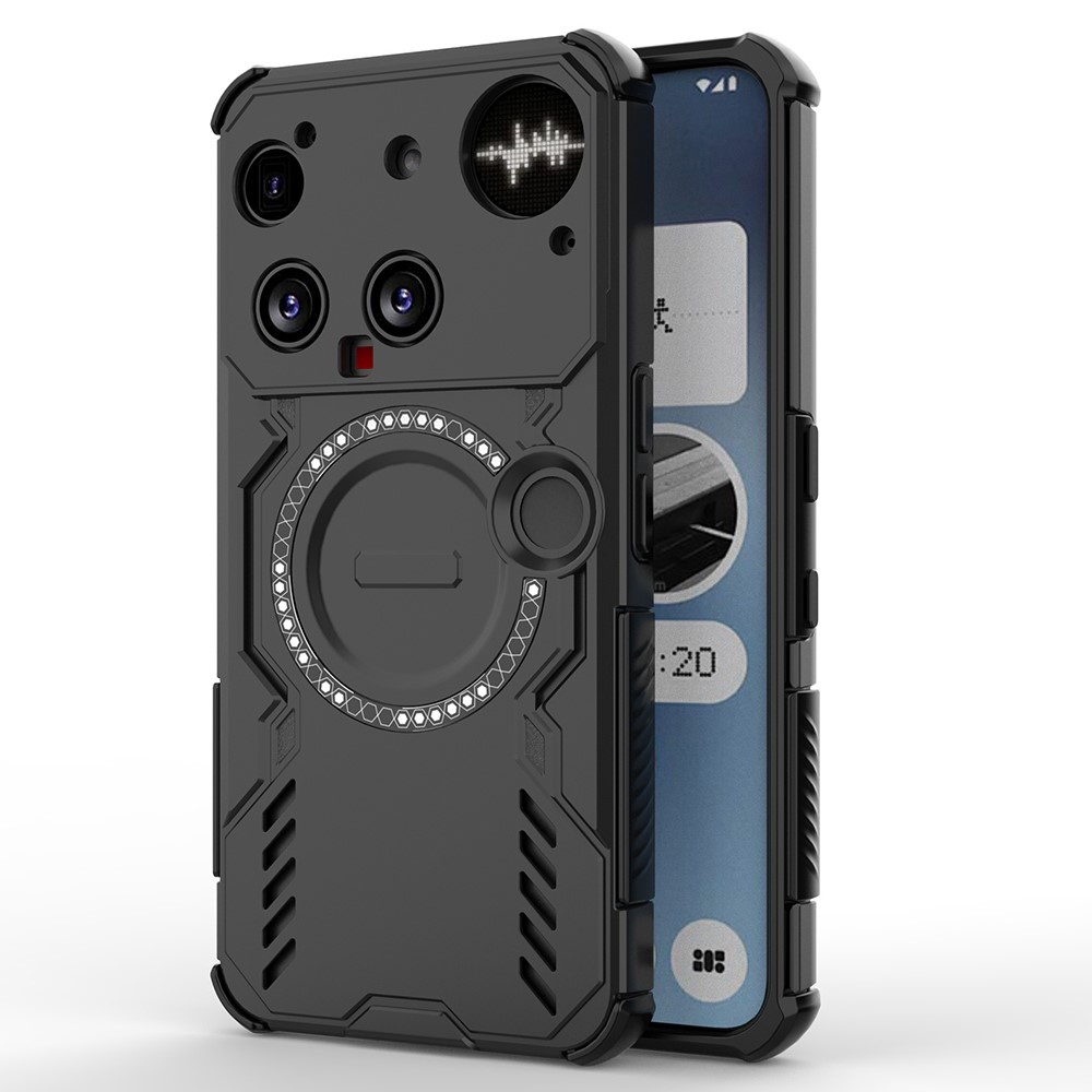 Калъф за телефон Nothing (3) - Techsuit ArmorMag Case - Черен