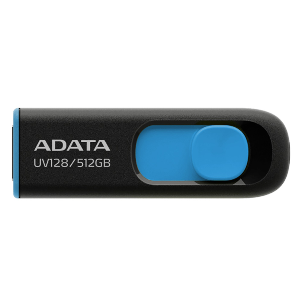Memory Stick 512GB, USB - Adata UV128 (AUV128-512G-RBE) - Черен