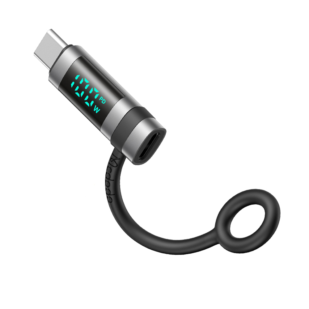 USB-C към USB-C адаптер, 240 W, преносим дизайн, Plug&Play - адаптер Mcdodo (OT-2620) - Черен