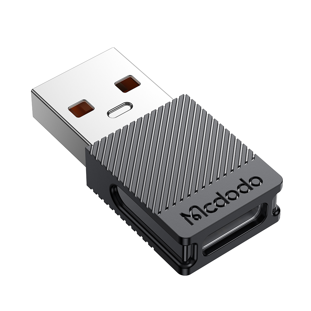 USB-C към USB конвертор, мини дизайн, TPE - Mcdodo (OT-6970) - Черен