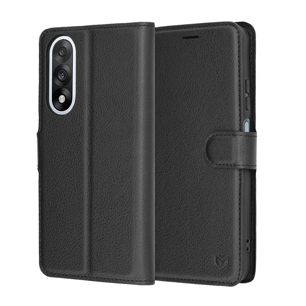 Калъф за OnePlus Nord 5 - Techsuit Leather Folio - Черен