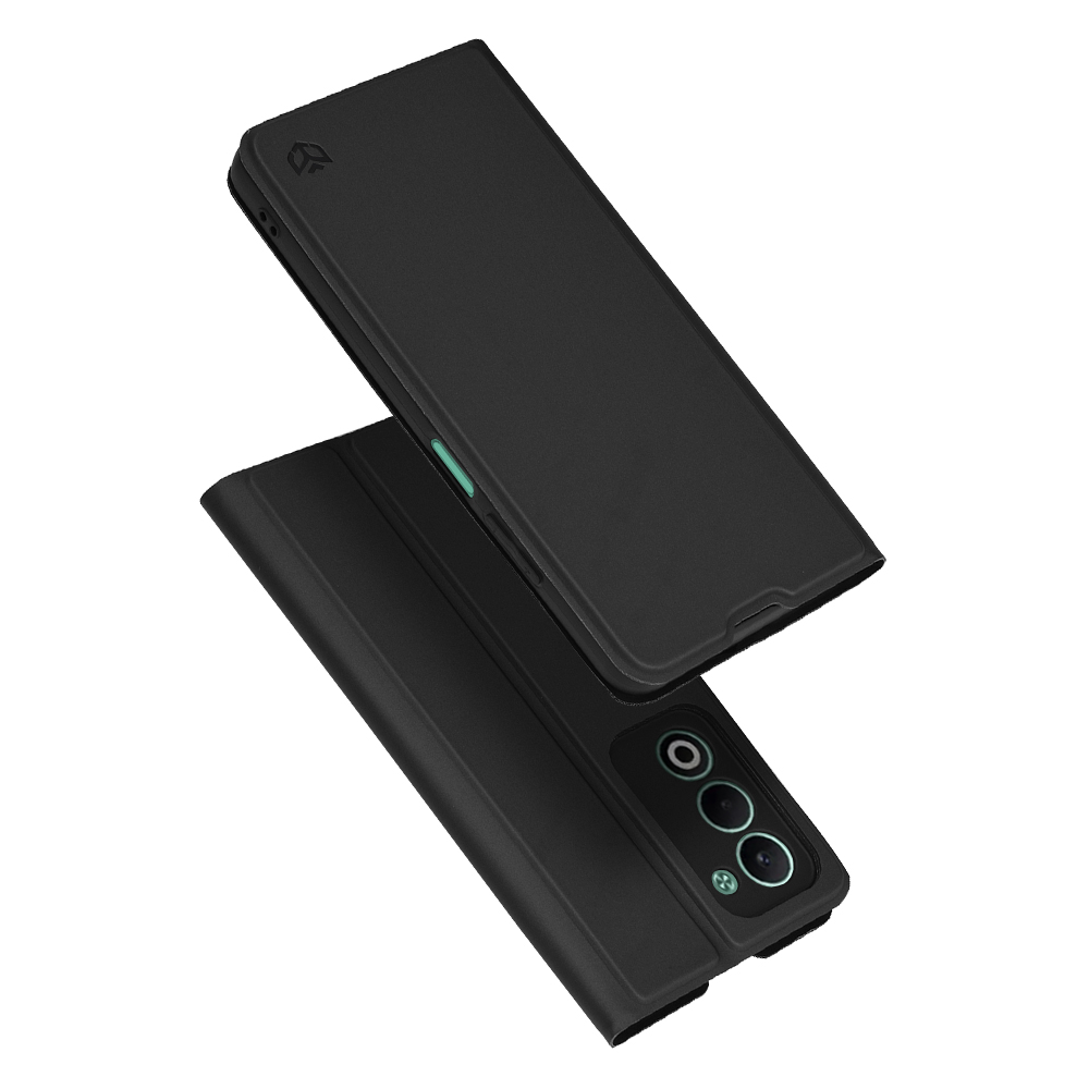 Калъф за Oppo A5 4G / A5 5G - Techsuit Magskin Book - Черен
