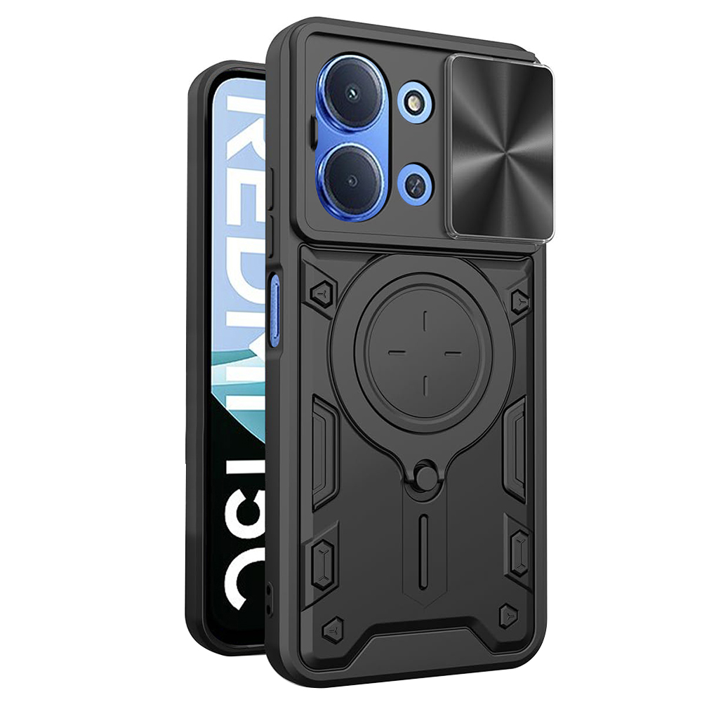 Калъф за Xiaomi Redmi 15C 4G / Redmi 15C 5G - Techsuit CamGuard Pro - Черен