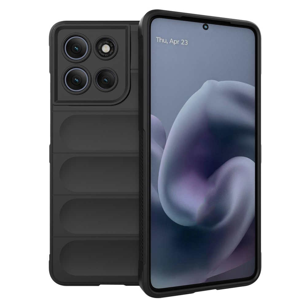 Калъф за Motorola Moto G86 Power - Techsuit Magic Shield - Черен