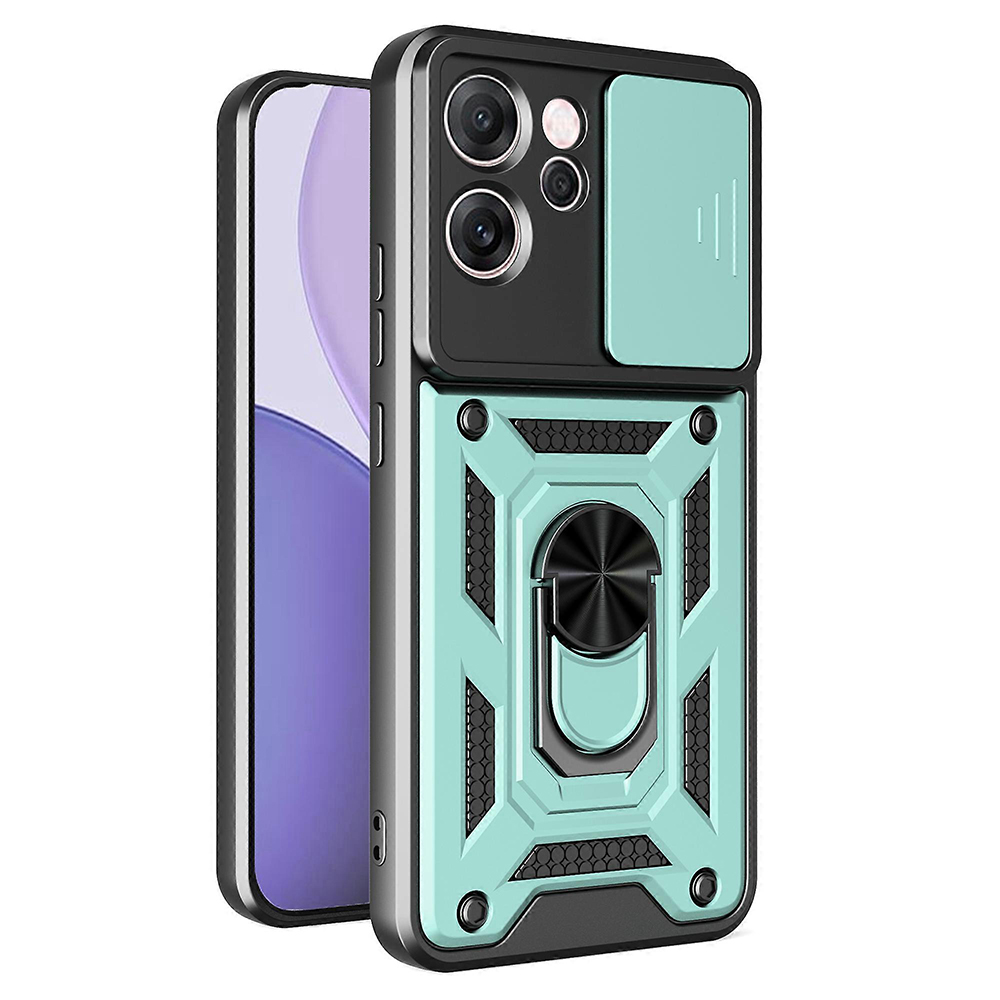Калъф за Oppo Reno14 F / Reno14 FS 5G - Techsuit CamShield Series - Зелен