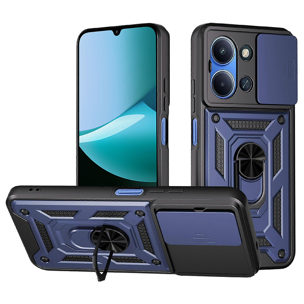 Калъф за Xiaomi Redmi 15C 4G / Redmi 15C 5G - Techsuit CamShield Series - Син