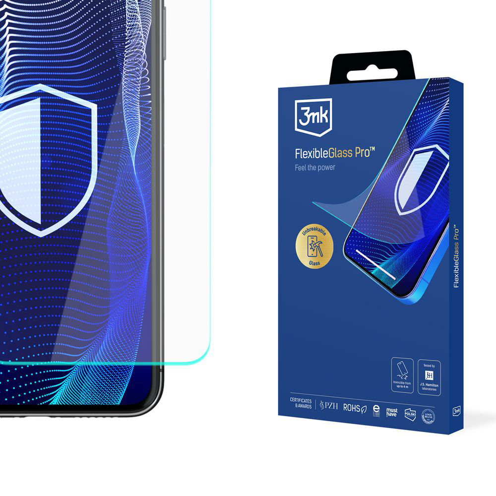 Капак за Samsung Galaxy S24 - 3mk FlexibleGlass Pro - Прозрачен