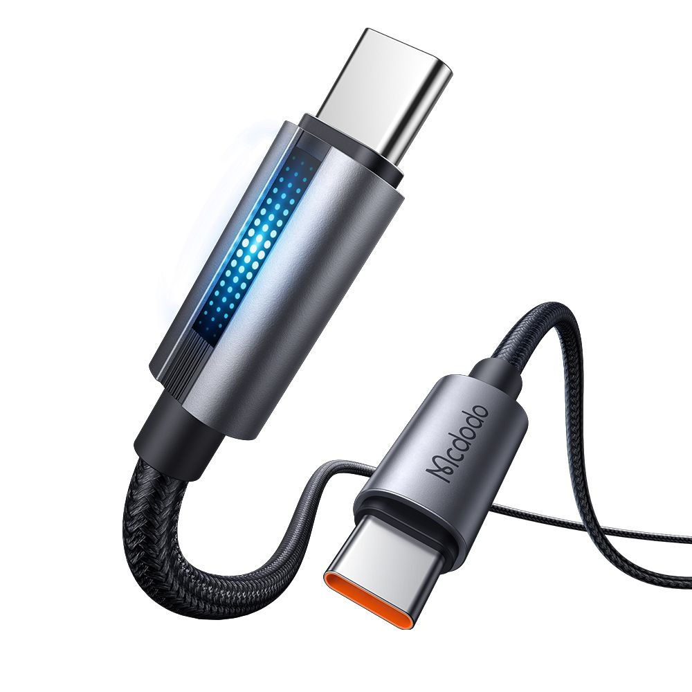 Кабел, USB-C към USB-C, 100W, 5A, 1.2m - Mcdodo (CA-5740) - Черен