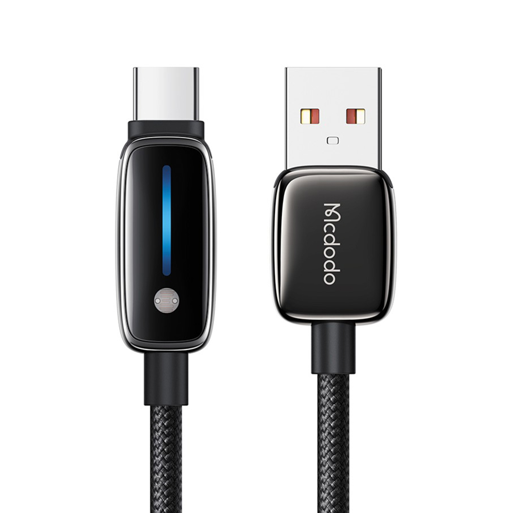 Кабел, USB-A към USB-C, 6A, 1,2 м - Mcdodo (CA-0020) - Черен