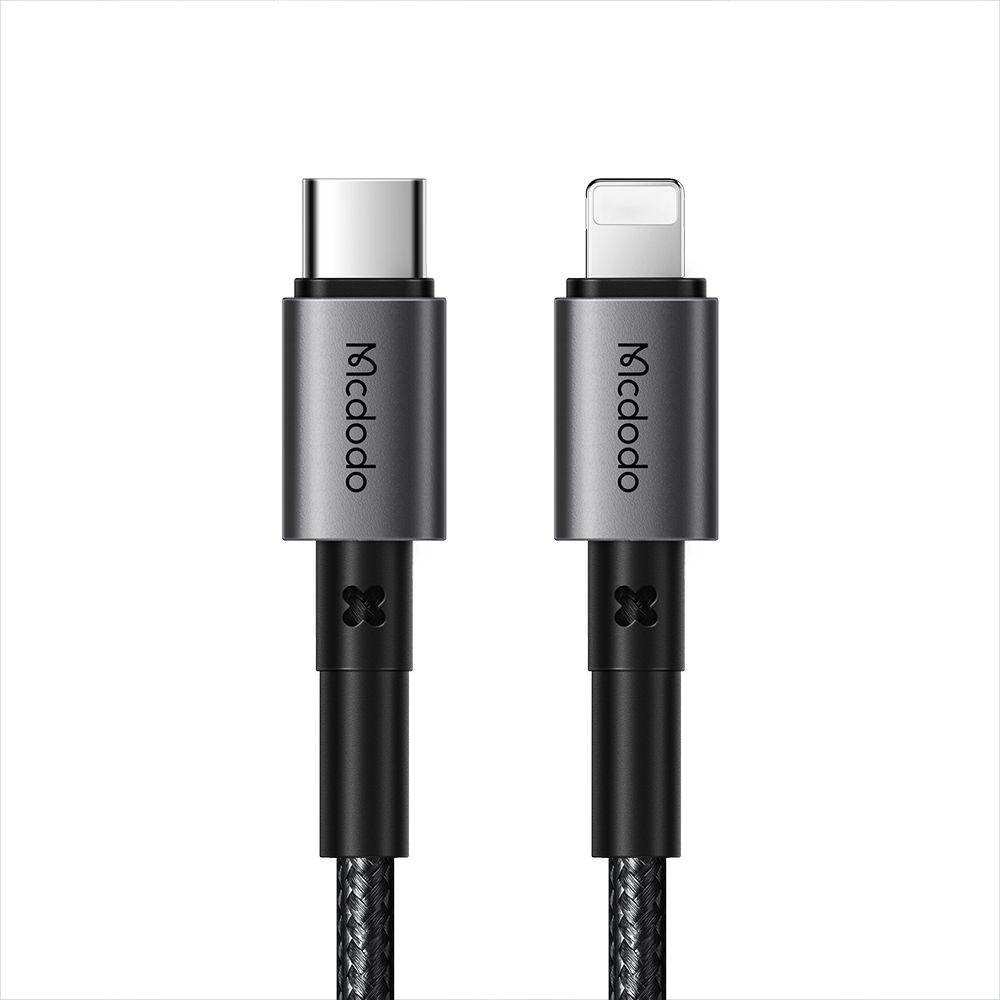 Кабел, Type-C към Lightning, PD Fast Charging, 3A, 36W, 1.2m - Mcdodo (CA-2850) - Черен