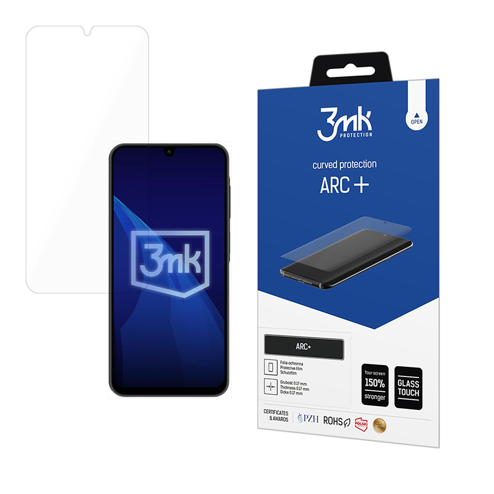 Фолио за Samsung Galaxy A26 5G - 3mk ARC+ Защитно фолио - прозрачно