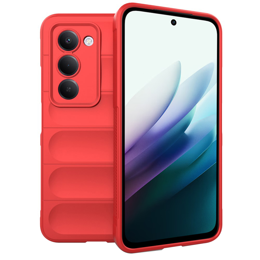 Калъф за Xiaomi Redmi 15 4G / Redmi 15 5G - Techsuit Magic Shield - Червен