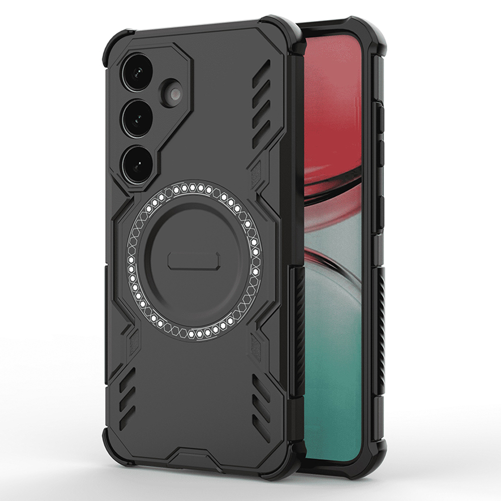 Калъф за Samsung Galaxy S25 FE - Techsuit ArmorMag Case - Черен