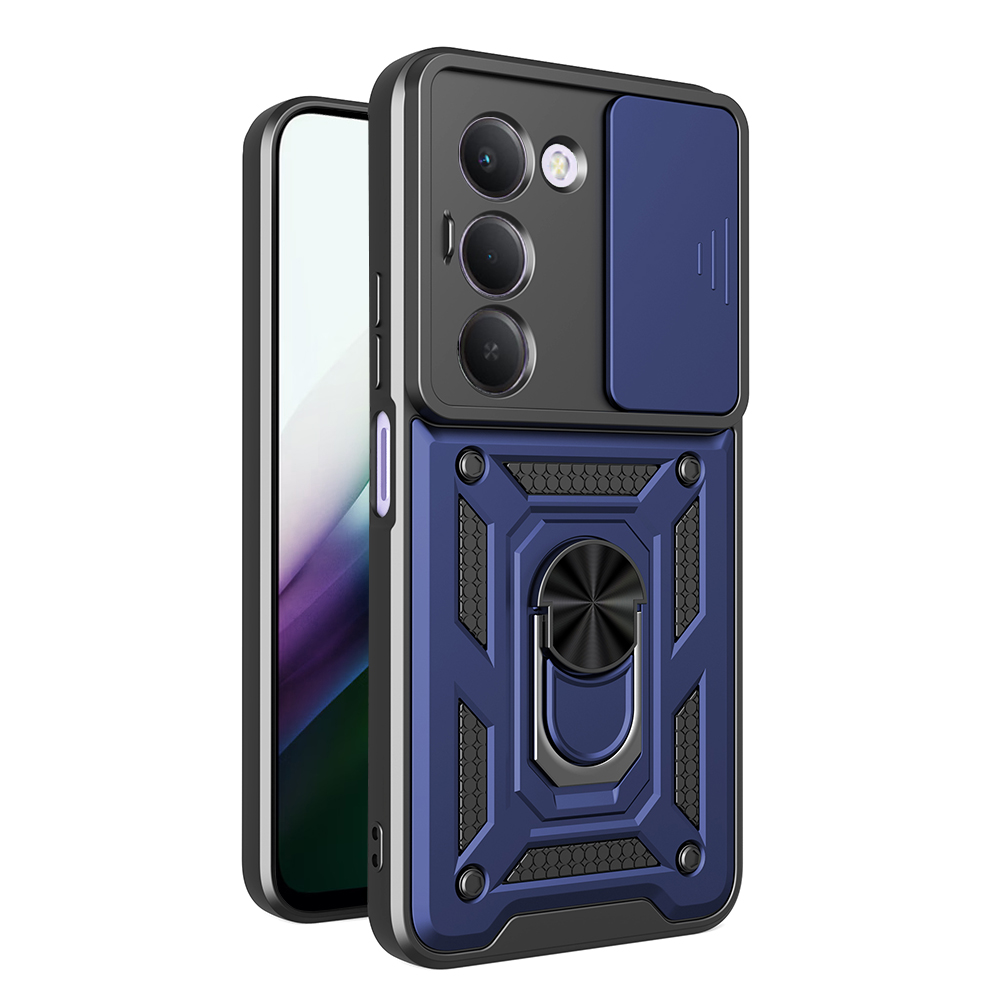 Калъф за Xiaomi Redmi 15 4G / Redmi 15 5G - Techsuit CamShield Series - Син