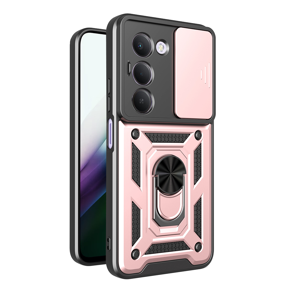 Калъф за Xiaomi Redmi 15 4G / Redmi 15 5G - Techsuit CamShield Series - Розово злато