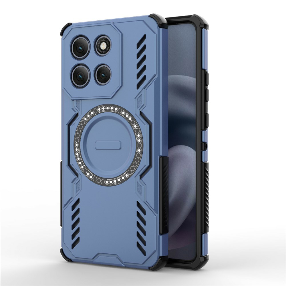 Калъф за Motorola Moto G86 Power - Techsuit ArmorMag Case - Син
