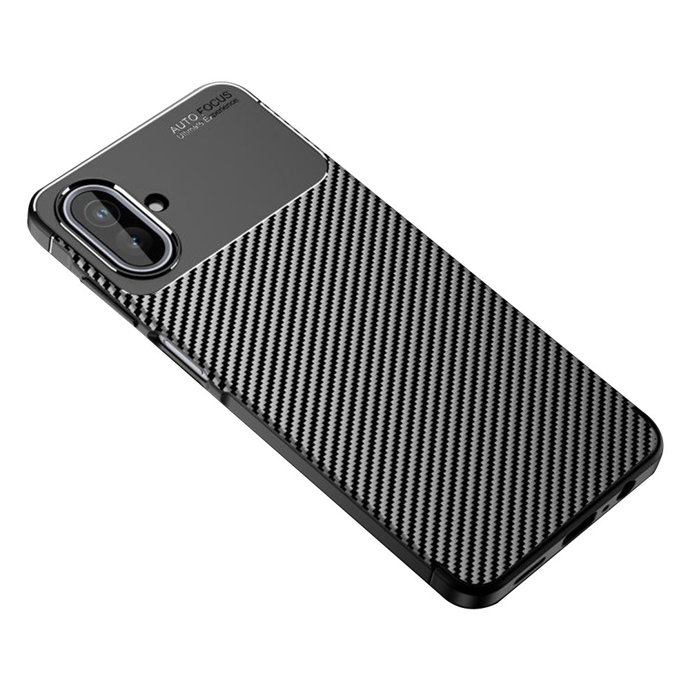 Калъф за Samsung Galaxy A07 4G - Techsuit CarbonFiber - Черен