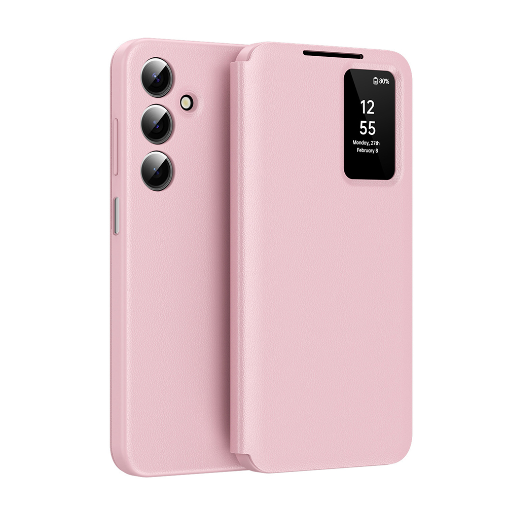 Калъф за Samsung Galaxy A17 5G / A17 4G / A26 5G / M17 / F17 - Techsuit SmartView Series - Розов