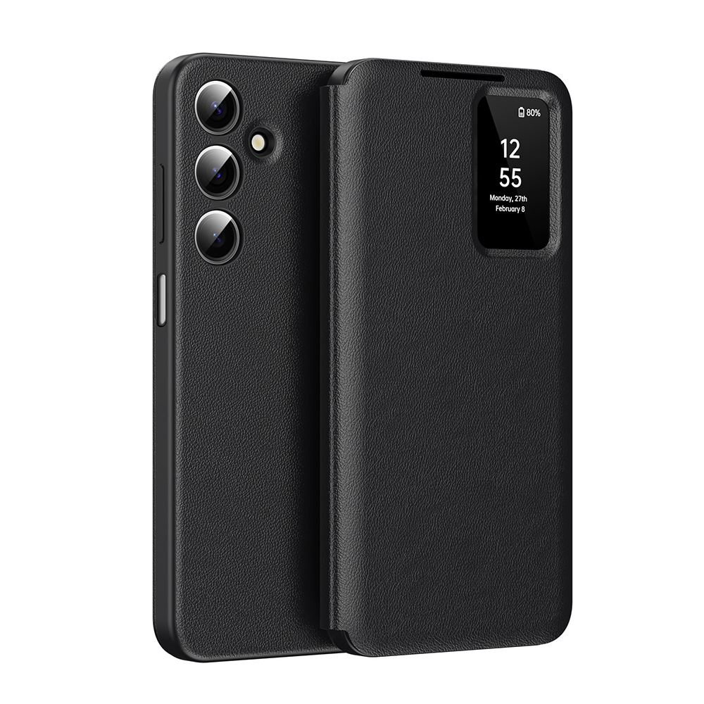 Калъф за Samsung Galaxy A17 5G / A17 4G / A26 5G / M17 / F17 - Techsuit SmartView Series - Черен
