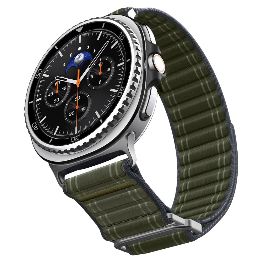 Каишка за Samsung Galaxy Watch8 40mm/Watch8 44mm/Watch8 Classic - Spigen Watchband WBF0 (AMP10154) - Зелен