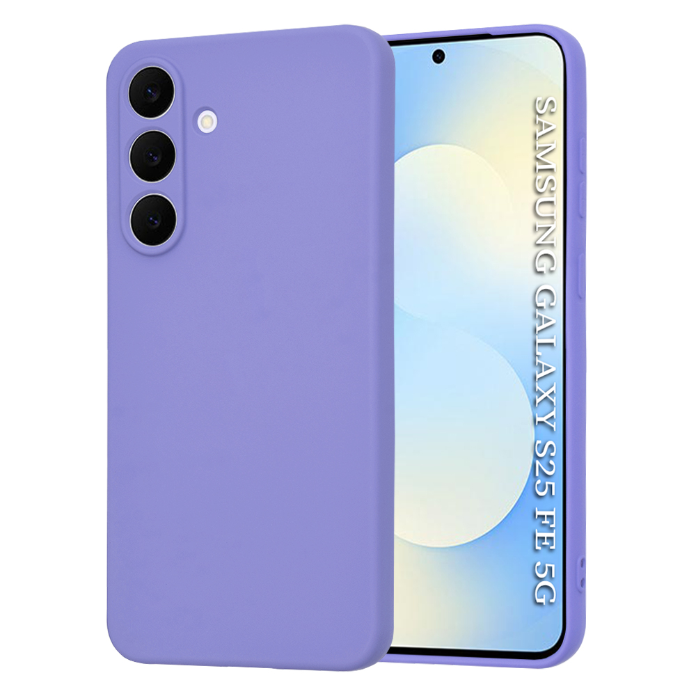 Калъф за Samsung Galaxy S25 FE - Techsuit SoftFlex - Светло лилав