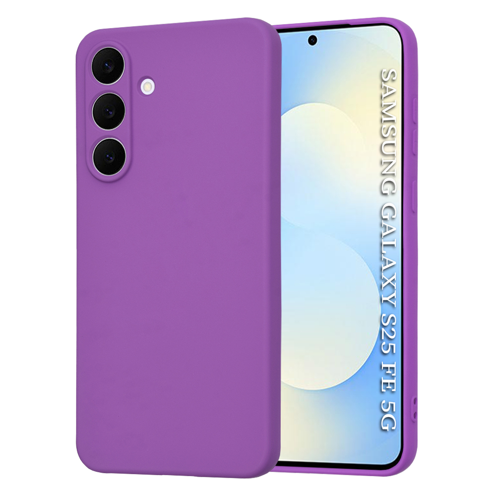 Калъф за Samsung Galaxy S25 FE - Techsuit SoftFlex - Лилав