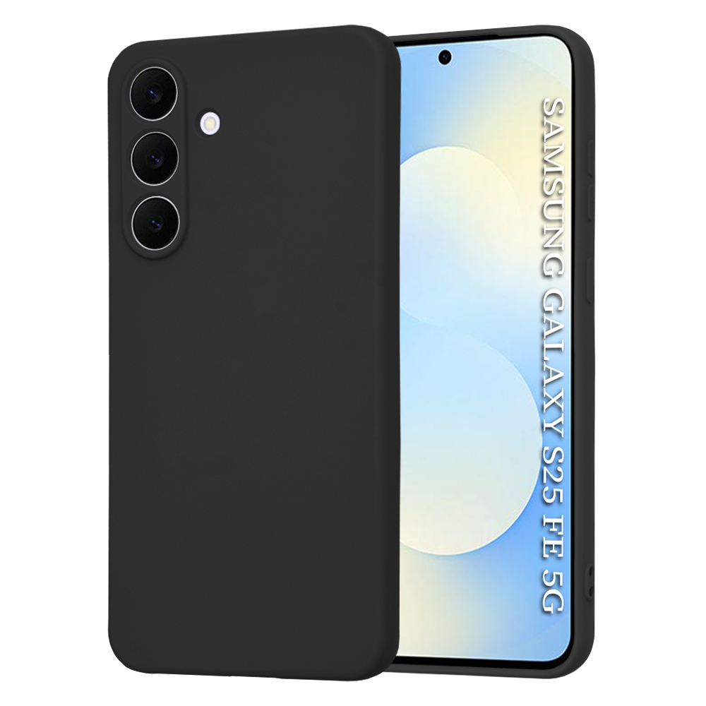 Калъф за Samsung Galaxy S25 FE - Techsuit SoftFlex - Черен