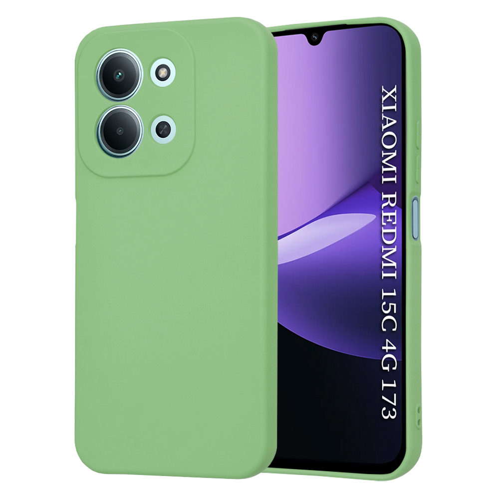 Калъф за Xiaomi Redmi 15C 4G / Redmi 15C 5G - Techsuit SoftFlex - Mint Зелен