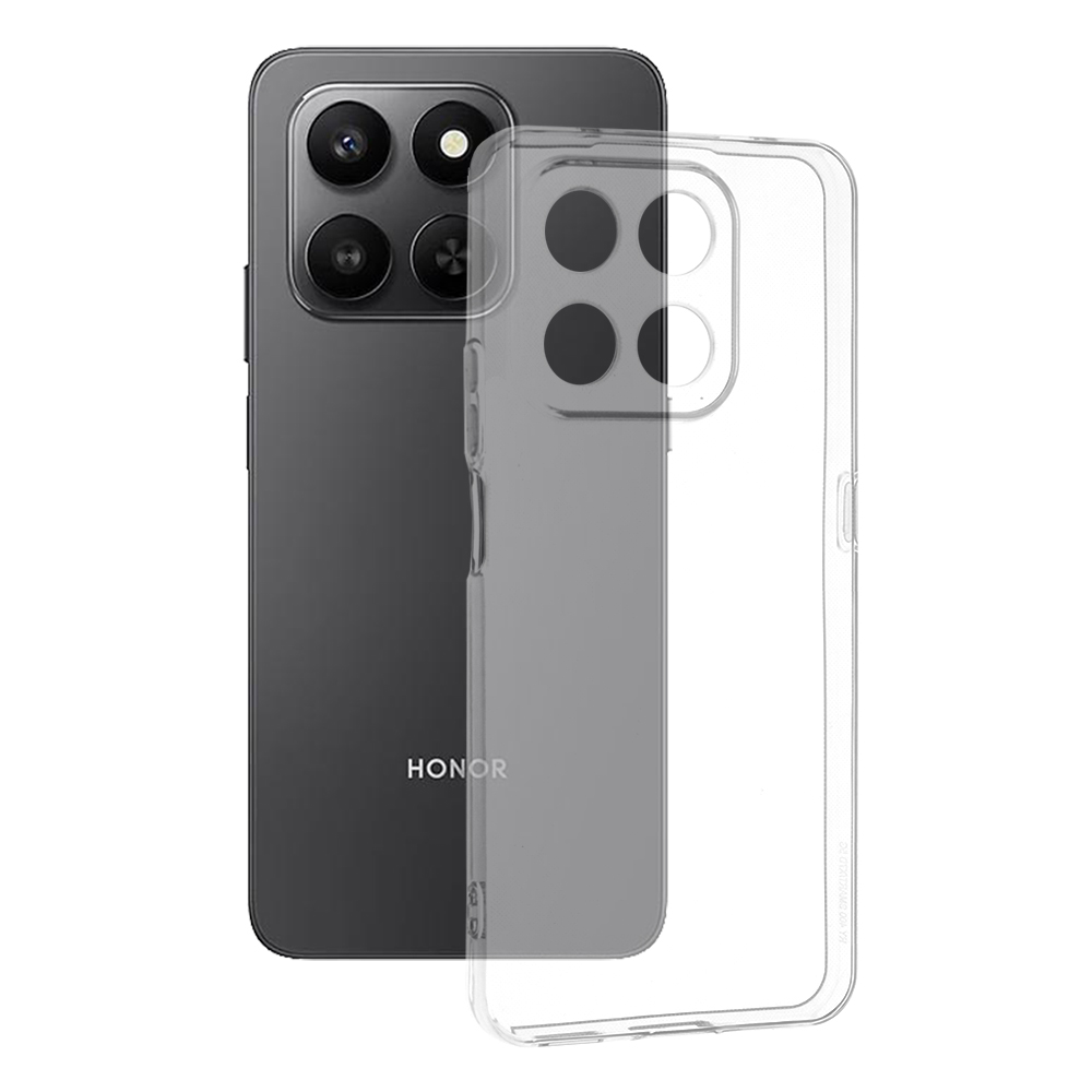 Калъф за Honor 400 Smart 5G / 400 Smart 4G / X7d 4G - Techsuit Прозрачен Прозрачен Silicone - Прозрачен