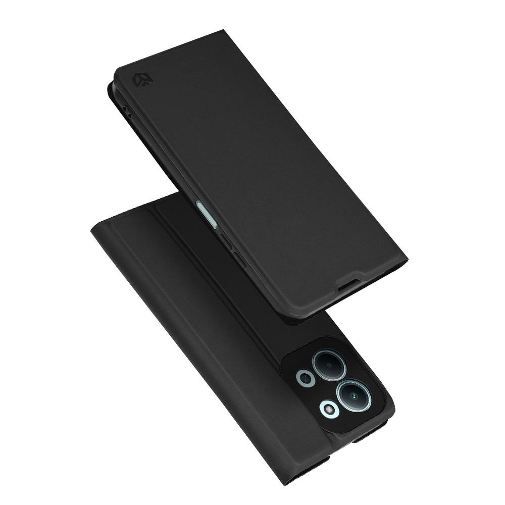 Калъф за Xiaomi Redmi 15C 4G / Redmi 15C 5G - Techsuit Magskin Book - Черен