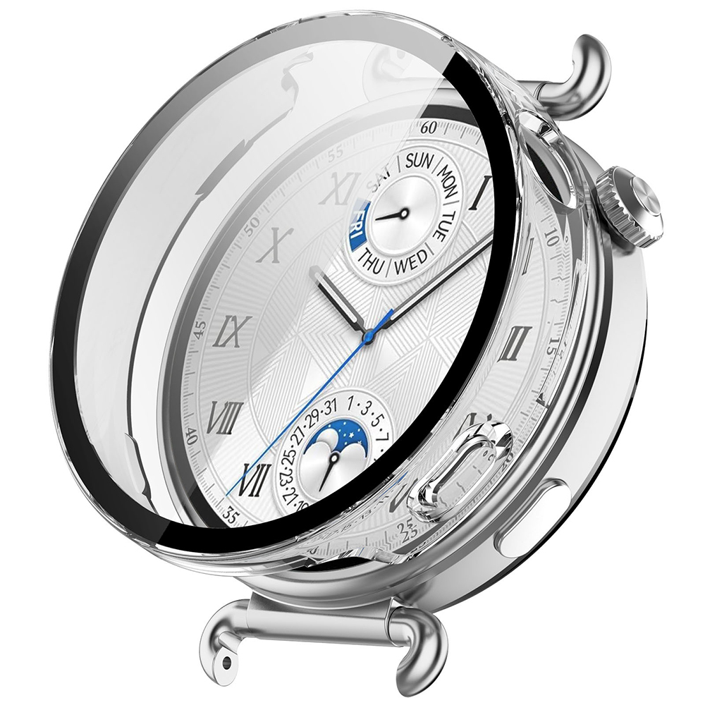 Калъф за Huawei Watch GT 6 41mm 41mm + Капак - Techsuit Defense360 Pro - Прозрачен