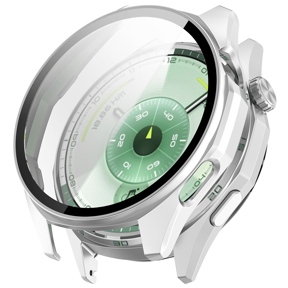Калъф за Huawei Watch GT 6 46mm + Капак - Techsuit Defense360 Pro - Сребрист