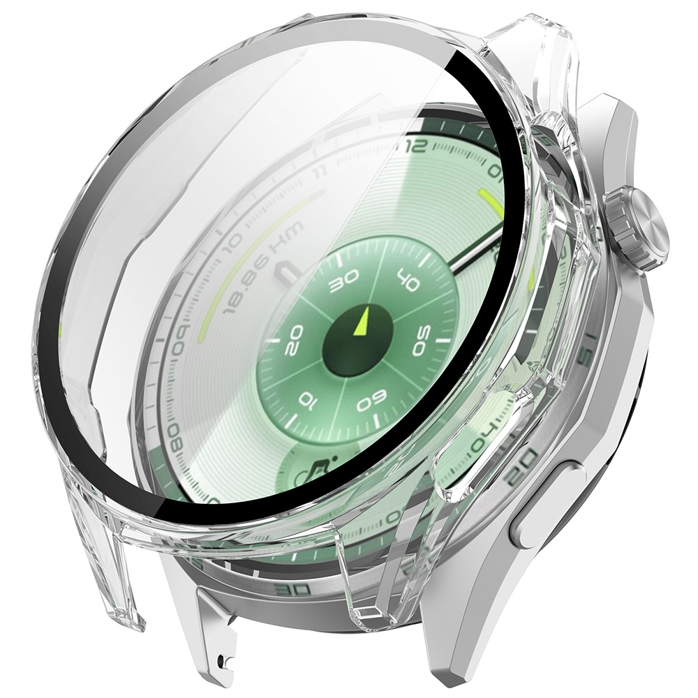Калъф за Huawei Watch GT 6 46 мм + Капак - Techsuit Defense360 Pro - Прозрачен