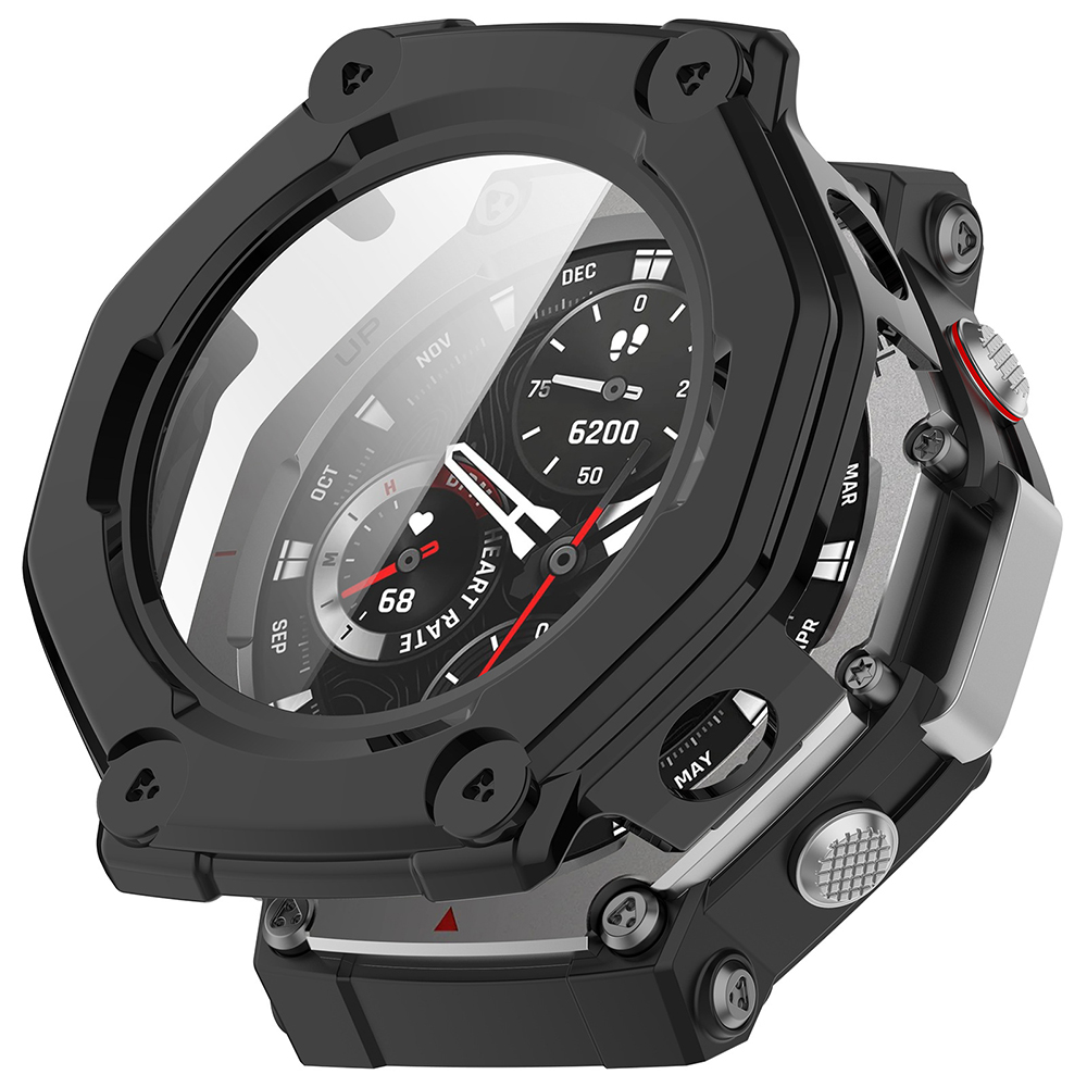 Калъф за Amazfit T-Rex 3 + калъф - Techsuit Defense360 Pro - Черен