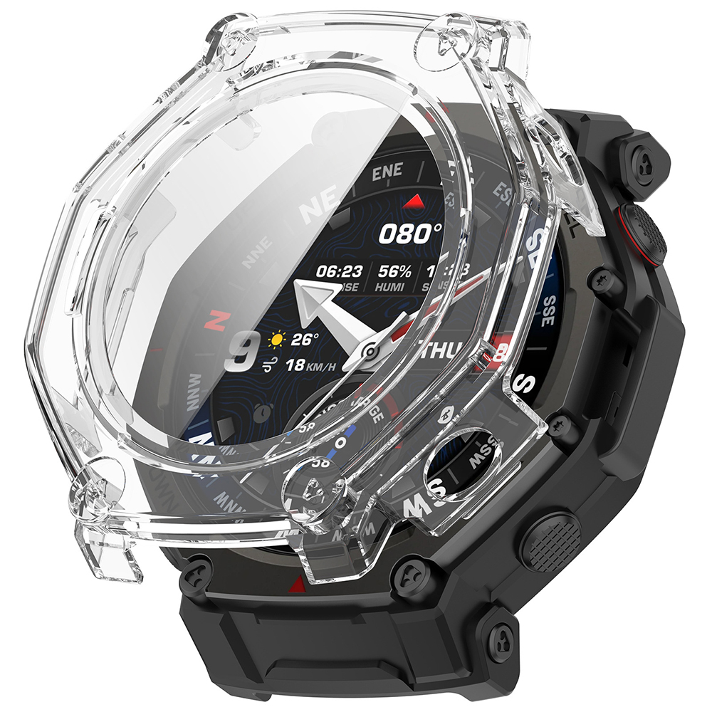 Чанта за Amazfit T-Rex 3 Pro 48 мм + Калъф - Techsuit Defense360 Pro - Прозрачен