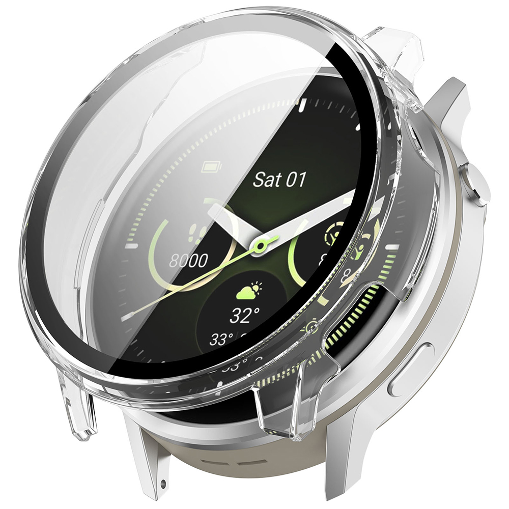 Чантичка за Garmin Venu 4 41mm 41mm + Калъф - Techsuit Defense360 Pro - Прозрачен